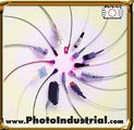 Conectors and cables for medical equipment sensors.
